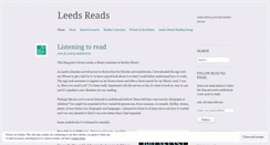 Desktop Screenshot of leedsreads.net